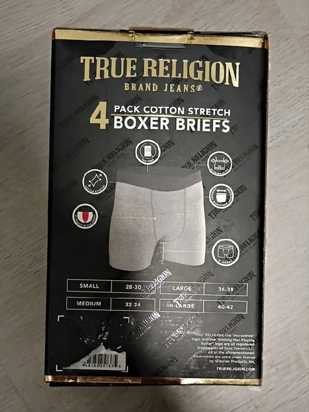 True Religion four pack